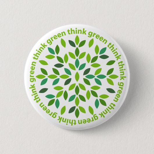 Denk aan groene Button (Voorkant)