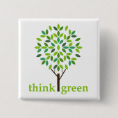 Denk aan groene Button (Voorkant)