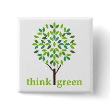 Denk aan groene Button