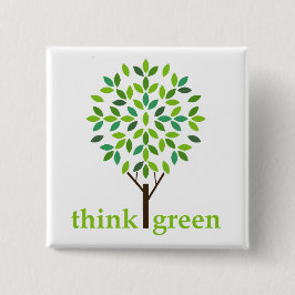 Denk aan groene Button