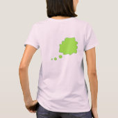 Denk aan Groene kleding T-shirt (Achterkant)