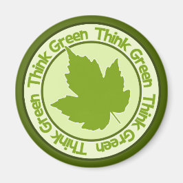 Denk aan groene magneet