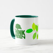 Denk aan groene mok (Voorkant links)