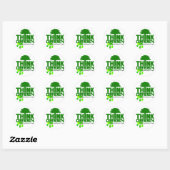Denk aan groene stickers (Vel)