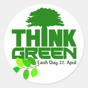 Denk aan groene stickers