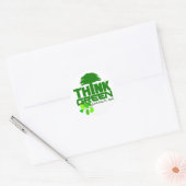 Denk aan groene stickers (Envelop)