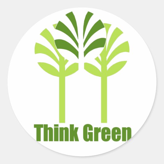 Denk aan groene stickers (Voorkant)