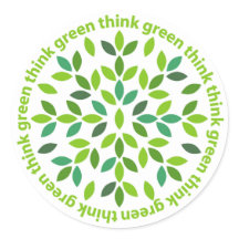 Denk aan groene stickers
