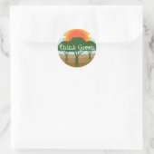 Denk aan groene stickers (Tas)