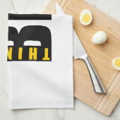 DENK AAN GROTE BOCCE-BALL SPORTS DESIGN THEEDOEK (Quarter Fold)