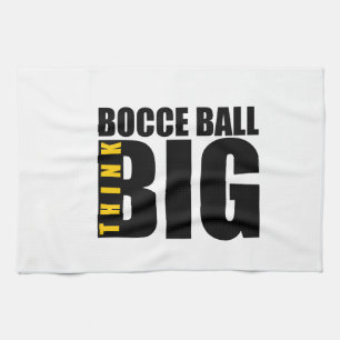 DENK AAN GROTE BOCCE-BALL SPORTS DESIGN THEEDOEK
