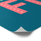 Denk aan Happy Thoughts en je zult FLY Poster (Hoek)