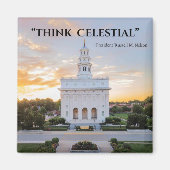 Denk aan hemelmagneet magneet (Voorkant)