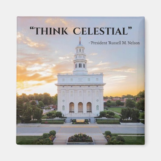 Denk aan hemelmagneet magneet (Voorkant)