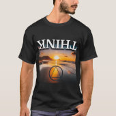 Denk aan herstel slogan Sunrise T-shirt (Voorkant)