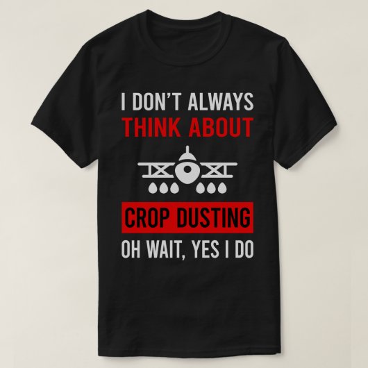 Denk aan het afstoffen van gewassen t-shirt (Design voorkant)