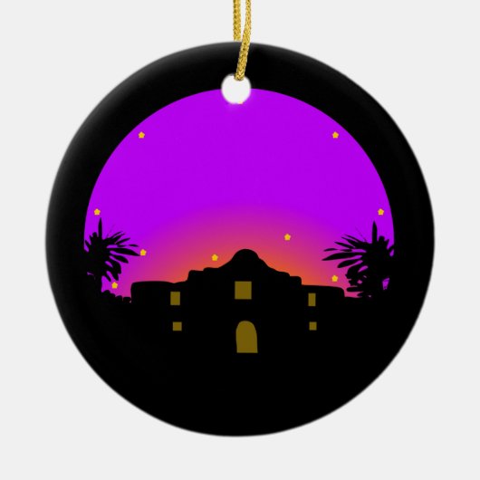 Denk aan het Alamo Ornament (Voorkant)