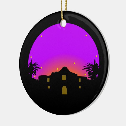 Denk aan het Alamo Ornament (Links)