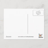 Denk aan het briefkaart van de Butterfly cartoon (Achterkant)