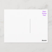 Denk aan het Briefkaart van je pug Puppy Dog (Achterkant)