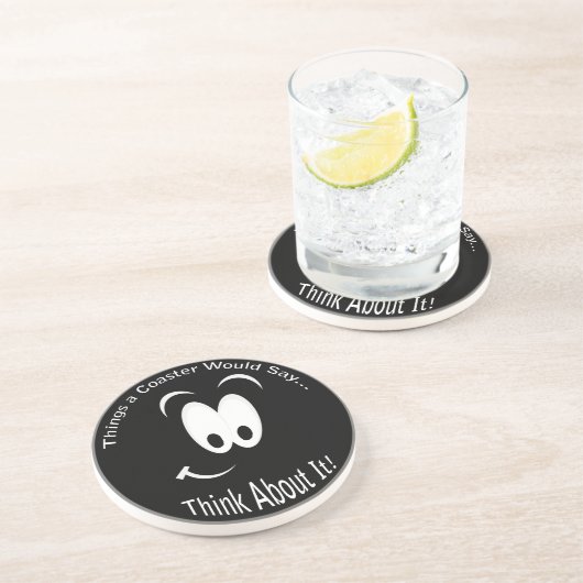 Denk aan het donkere Onderzetter (Zijkant)