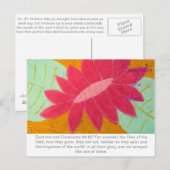 Denk aan het Lelies D&C-briefkaart Briefkaart (Voorkant / Achterkant)