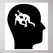 Denk aan het rusten poster (Voorkant)