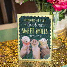 Denk aan het sturen van Sweet Smile