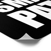 Denk aan het verbrijzelen van de patriarchie poster (Hoek)