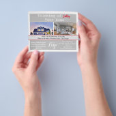 Denk aan het verkopen van je homepage van Briefkaa Flyer (Hand)