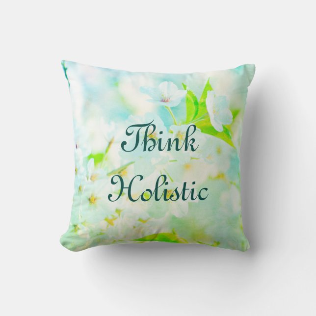 Denk aan Holistic Spring Blossom Kussen (Voorkant)