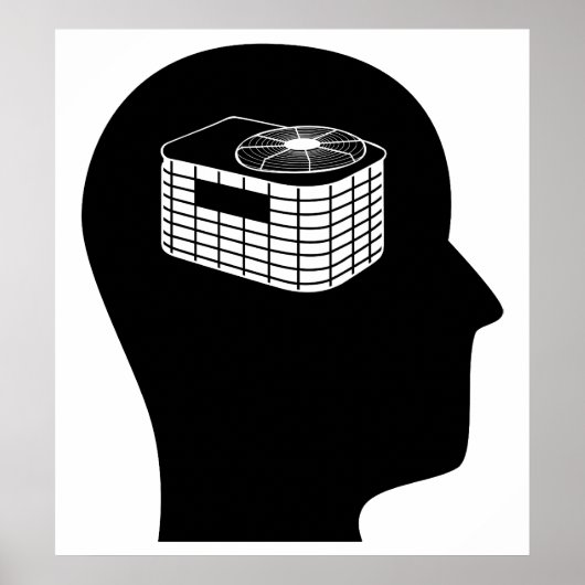 Denk aan HVAC Poster (Voorkant)