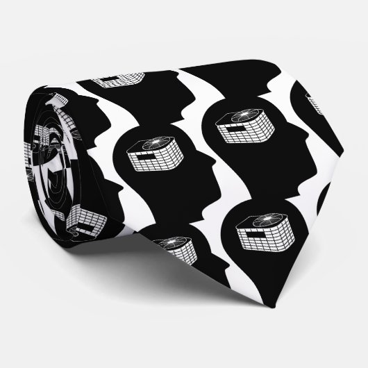 Denk aan HVAC Stropdas (Opgerold)