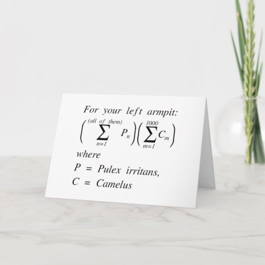 Denk aan je #1 kaart (Voorkant)