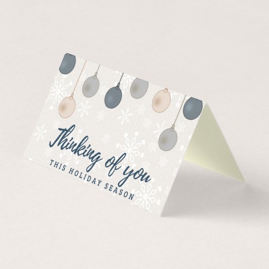 Denk aan je 25 feestkaarten kaart (Voorkant)