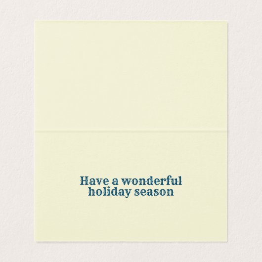 Denk aan je 25 feestkaarten kaart (Binnenkant ongevouwen)