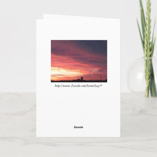 Denk aan je ~ 5 Kaart (Achterkant)