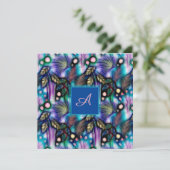 Denk aan je Abstracte Waterverf Floral Custom (Staand voorkant)