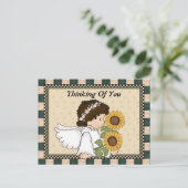 Denk aan je Angel Briefkaart (Staand voorkant)