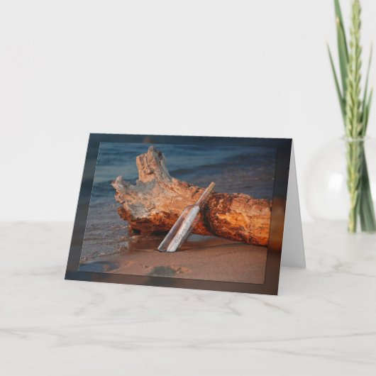 Denk aan je bericht kaart (Voorkant)