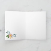 Denk aan je bloemensympathiekaart kaart (Binnen)