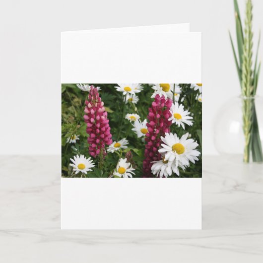 Denk aan je bloesems kaart (Voorkant)