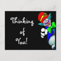 Denk aan je boze Demon Clown