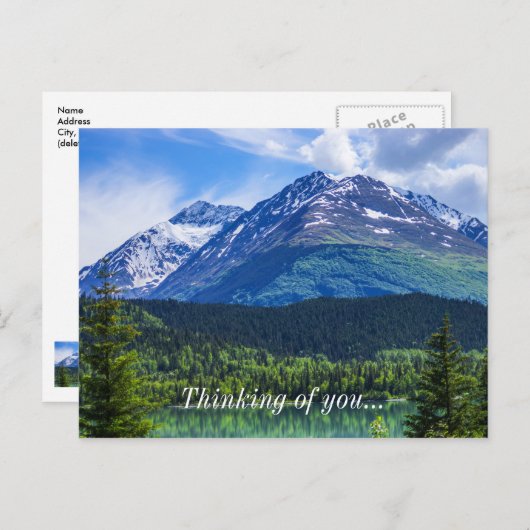 Denk aan je Briefkaart (Voorkant / Achterkant)