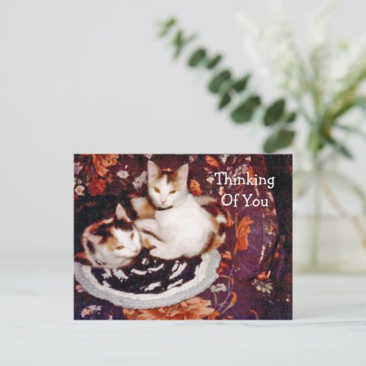 Denk aan je Briefkaart (Staand voorkant)