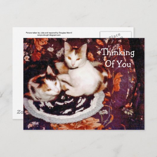 Denk aan je Briefkaart (Voorkant / Achterkant)