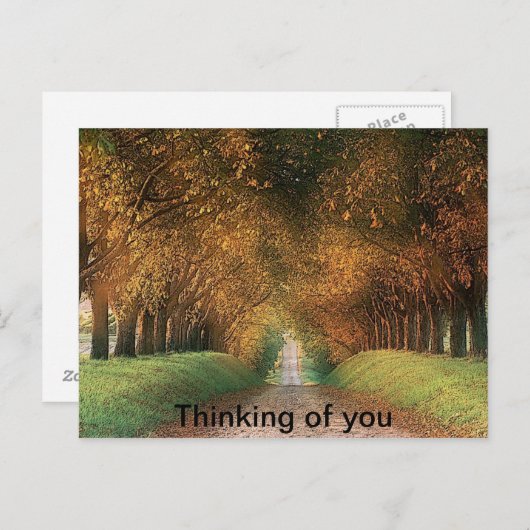 Denk aan je briefkaart (Voorkant / Achterkant)