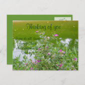 Denk aan je_ briefkaart (Voorkant / Achterkant)