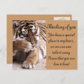 Denk aan je_ briefkaart (Voorkant / Achterkant)