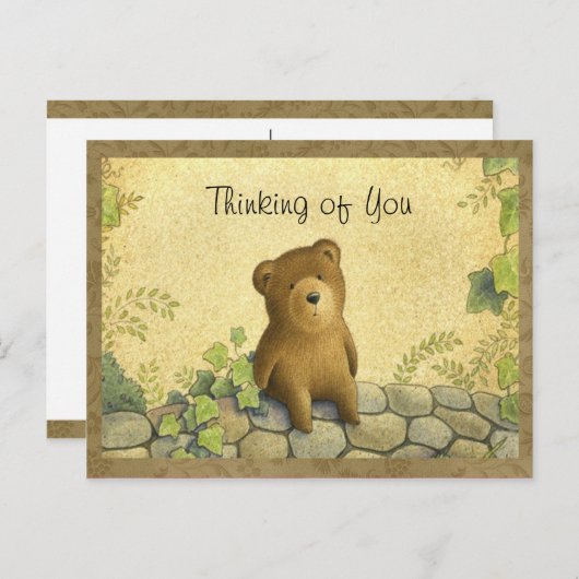 Denk aan je Briefkaart (Voorkant / Achterkant)